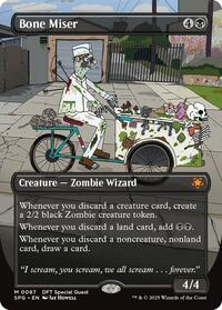 MTG Special Guests Bone Miser (Borderless)