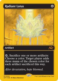MTG Aetherdrift Radiant Lotus (First-Place Foil)