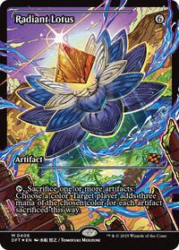MTG Aetherdrift Radiant Lotus (Showcase)