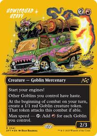 MTG Aetherdrift Howlsquad Heavy (Borderless) (First-Place Foil)