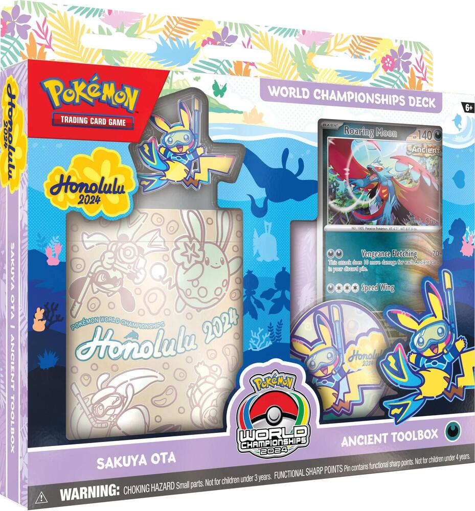 new pokemon card decks Pokemon 2024 World Championship Deck