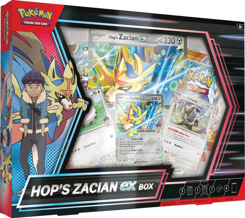 pokemon Miscellaneous Cards & Products Hop's Zacian ex Box