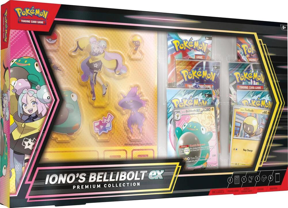 pokemon Iono’s Bellibolt ex Premium Collection