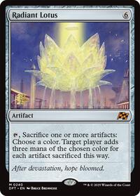 MTG Prerelease Cards Radiant Lotus