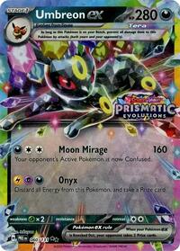 pokemon Miscellaneous Cards & Products Umbreon ex - 060/131 (Prismatic Evolutions Stamp)