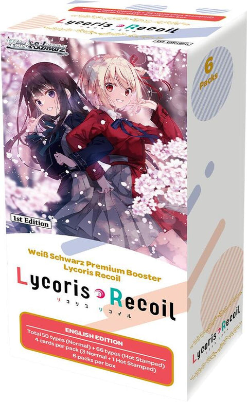 Weiss Schwarz Lycoris Recoil Premium Booster Box