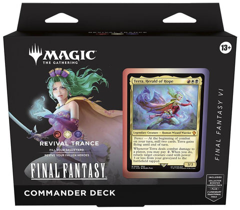 Magic the Gathering: Revival Trance Final Fantasy Commander Deck