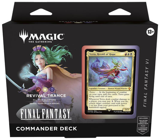 Magic the Gathering: Revival Trance Final Fantasy Commander Deck