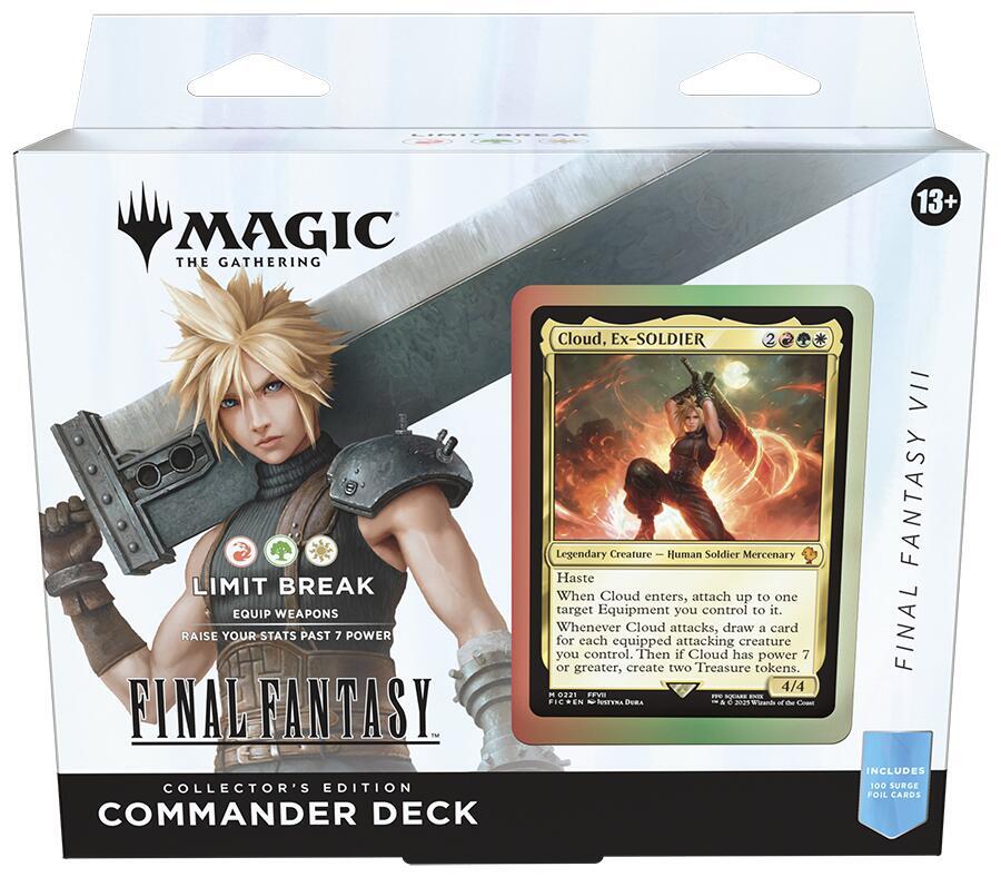 Magic the Gathering: Limit Break FINAL FANTASY Commander Deck Display (Collector's Edition)