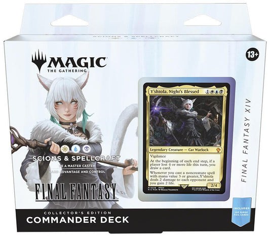 Magic the Gathering: Scions & Spellcraft FINAL FANTASY Commander Deck Display (Collector's Edition)