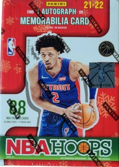 2021-22 Panini NBA Hoops Winter Basketball Blaster Box