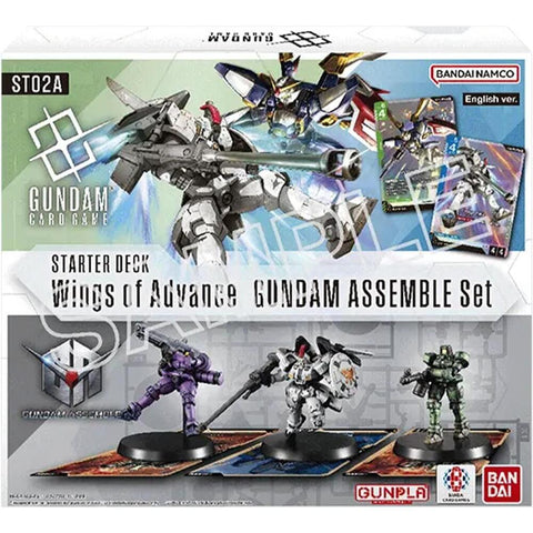 Gundam Card Game: Wings of Advance Gundam Assemble Set ST02A