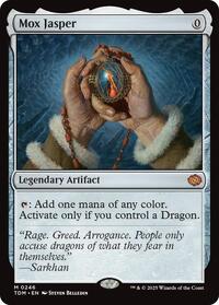 MTG Tarkir: Dragonstorm Mox Jasper