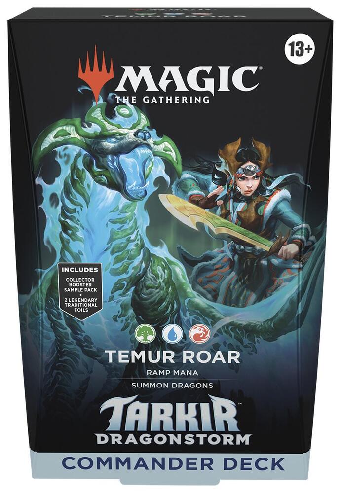 MTG: Tarkir Dragonstorm Commander Deck - Temur Roar