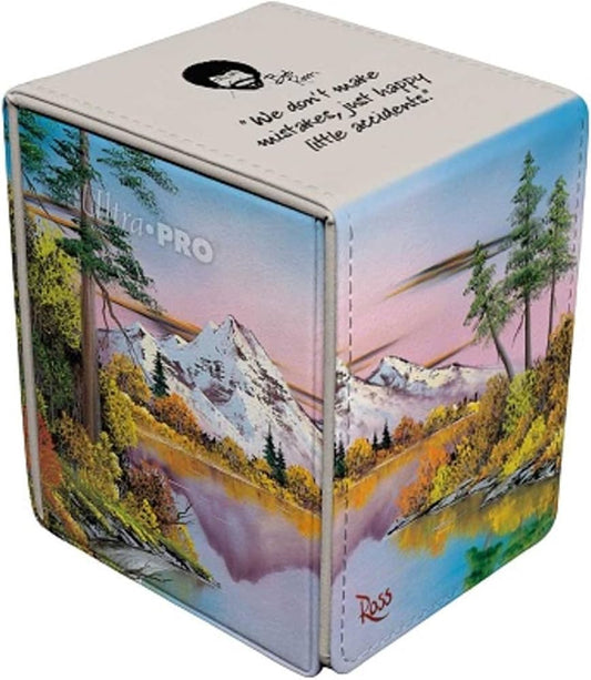 Ultra Pro: Bob Ross Mighty Mountain Lake Alcove Flip Deck Box
