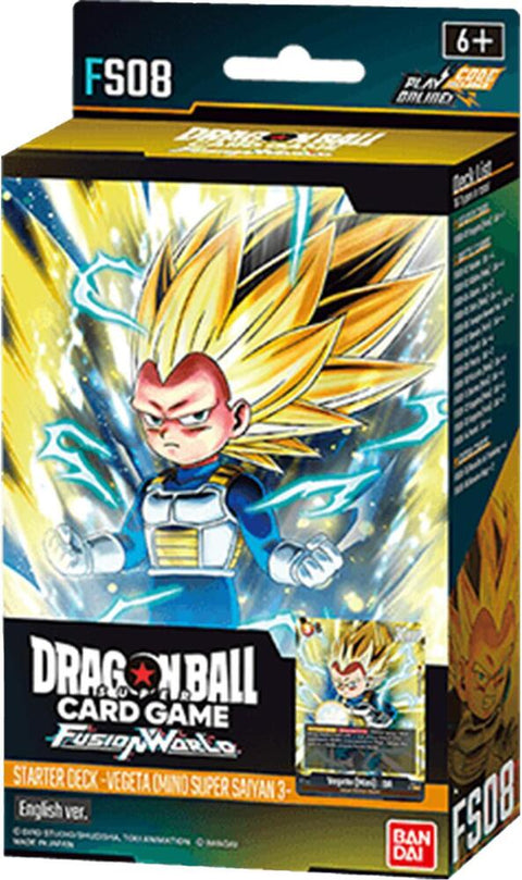 Dragon Ball Super Fusion World Starter Deck 8: Vegeta (Mini) Super Saiyan 3 FS08