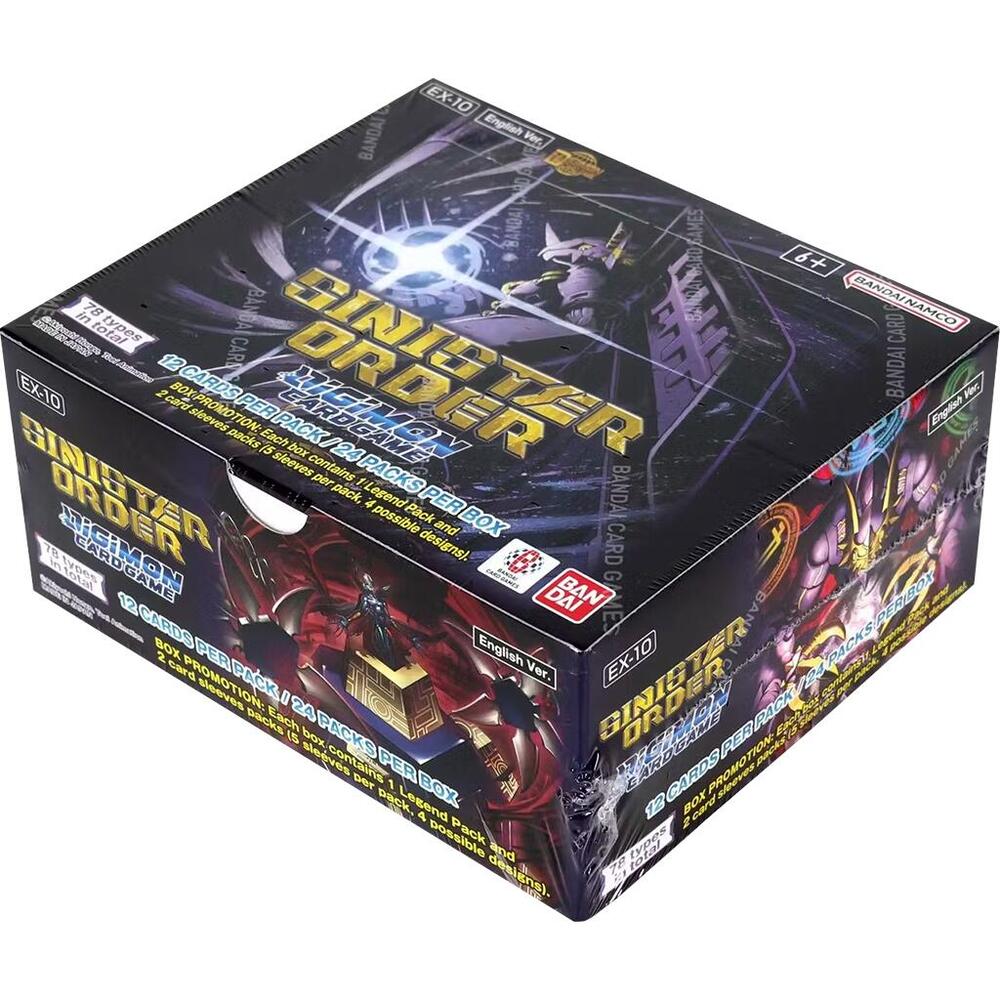 Digimon Card Game Sinister Order Booster Box (EX-10)