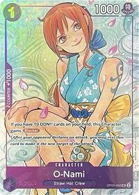 One Piece One Piece Promotion Cards O-Nami (Illustration Box Vol.1)