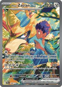 Pokemon SV09: Journey Together Hop's Zacian ex - 186/159