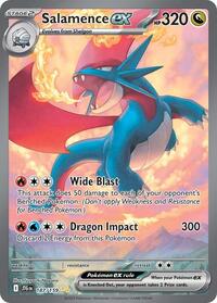 Pokemon SV09: Journey Together Salamence ex - 187/159