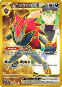 Pokemon SV09: Journey Together N's Zoroark ex - 189/159