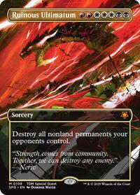 MTG Special Guests Ruinous Ultimatum (Borderless)