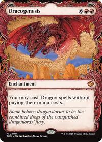 MTG Tarkir: Dragonstorm Dracogenesis (0300) (Showcase)