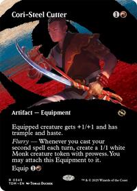 MTG Tarkir: Dragonstorm Cori-Steel Cutter (Borderless)