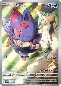 pokemon SV: Scarlet & Violet Promo Cards N's Zorua - 189 (Pokemon Center Exclusive)