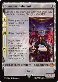 MTG FINAL FANTASY Summon: Bahamut