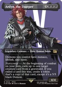 MTG FINAL FANTASY Ardyn, the Usurper (0524) (Borderless) (Surge Foil)