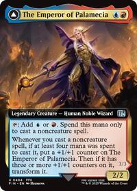 MTG FINAL FANTASY The Emperor of Palamecia (Extended Art)