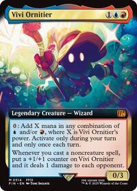 MTG FINAL FANTASY Vivi Ornitier (Extended Art)
