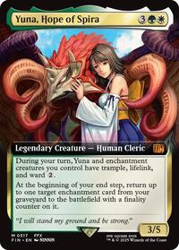 MTG FINAL FANTASY Yuna, Hope of Spira (Extended Art)