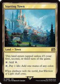 MTG FINAL FANTASY Starting Town