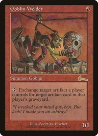 MTG Urza's Legacy Goblin Welder