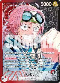 One Piece A Fist of Divine Speed Koby (001) (Alternate Art)