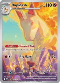 pokemon SV10: Destined Rivals Rapidash - 189/182