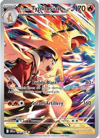 pokemon SV10: Destined Rivals Ethan's Typhlosion - 190/182