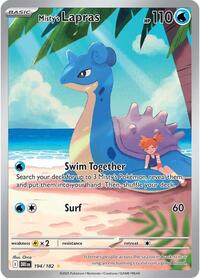 Pokemon SV10: Destined Rivals Misty's Lapras - 194/182