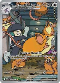 pokemon SV10: Destined Rivals Team Rocket's Raticate - 202/182