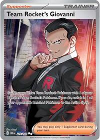 pokemon SV10: Destined Rivals Team Rocket's Giovanni - 225/182