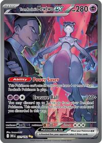 pokemon SV10: Destined Rivals Team Rocket's Mewtwo ex - 231/182