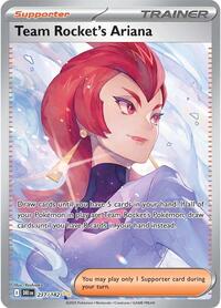 pokemon SV10: Destined Rivals Team Rocket's Ariana - 237/182