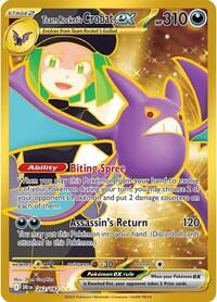 Pokemon SV10: Destined Rivals Team Rocket's Crobat ex - 242/182