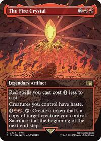 MTG FINAL FANTASY The Fire Crystal (Borderless)