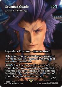 MTG FINAL FANTASY: Through the Ages Seymour Guado - Kinnan, Bonder Prodigy (Showcase)