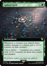 MTG Commander: FINAL FANTASY Sphere Grid (Extended Art)
