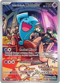 Pokemon SV: Scarlet & Violet Promo Cards Team Rocket's Wobbuffet (Pokemon Center Exclusive)