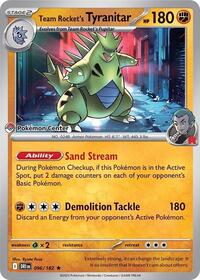 Pokemon Miscellaneous Cards & Products Team Rocket's Tyranitar (Pokemon Center Exclusive)